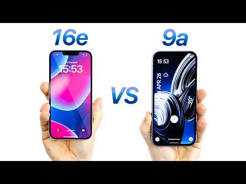 Google Pixel 9a vs iPhone 16e - FULL Comparison!