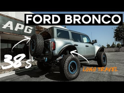 2025 ICONIC SILVER BRONCO | Long Travel, 38" Tires, Carbon Body System