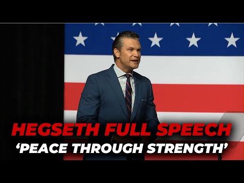 HEGSETH stuns U.S. Military LEADERS With RAW unscripted SPEECH that commands the room