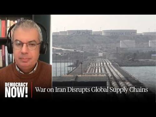 Crude Capitalism: Trump's War on Iran Disrupts Global Systems, from Agriculture to Oil to Shipping