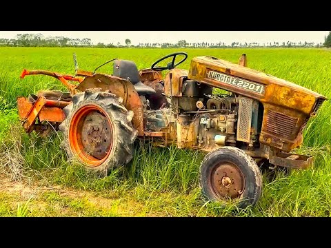 💡Completely Restore Old KUBOTA sd 2201 Tractor // Restore And Repair Old KUBOTA Tractor Engine