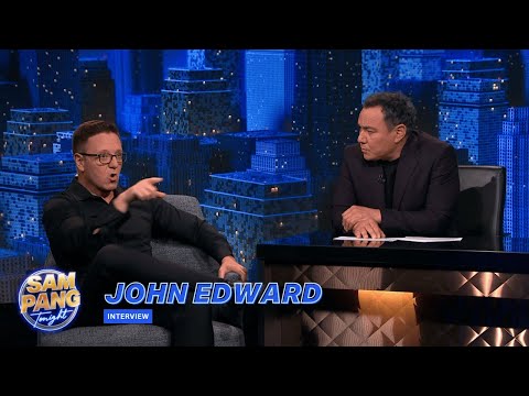John Edward | House Parties, Helping the FBI and Talking Back to the Dead | Sam Pang Tonight