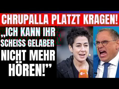 PULS auf 200! NAZI Vorwurf von Hayali! Danach Platzt CHRUPALLA der Kragen!