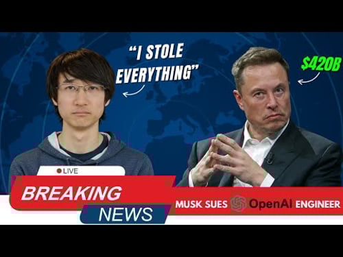 Musk Sues Former Engineer Over Grok Code Theft
