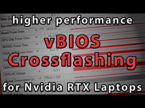 More power for your GPU | vBIOS crossflash | RTX 30 and 40