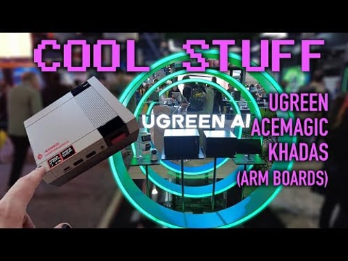 Cool Stuff: Arm-based Mini PCs, UGREEN NAS Units, & ACEMAGIC 1985 Style