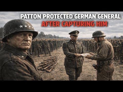 Why Patton Protected a GERMAN General After Capturing Him?