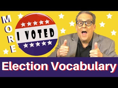 US election issues vocabulary