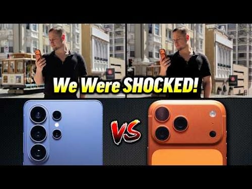 S26 Ultra is INSANE vs 17 Pro: BLIND Camera Test!