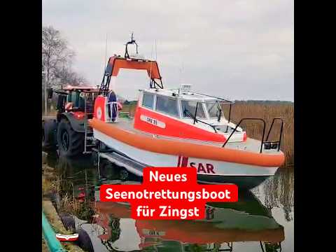 Neues #Seenotrettungsboot für die #DGzRS-Station #Zingst 🤩