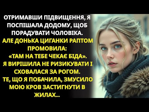Не йди додому, тітонько, там біда», — прошепотіла циганка Чоловік вийшов з під’їзду…