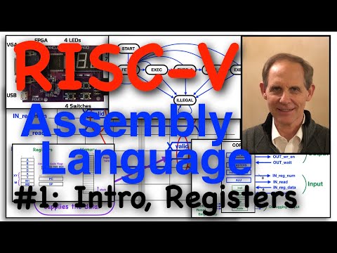 RISC-V Assembly Code #1: Course Intro, Registers