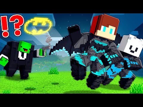 BATWING Speedrunners vs KINGPIN Hunter in Minecraft - Maizen JJ and Mikey
