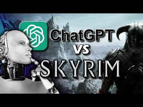 Chat GPT Told Me How to Play Skyrim