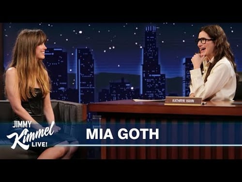 Mia Goth on Her New Movie MaXXXine, Martin Scorsese & Stephen King Being Fans & Growing Up in London