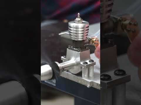 1cc Scratch Built Engine Running