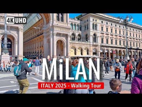 MILAN Walking Tour ๐ฎ๐นโจ| Discover ITALY Fashion Capital!๐(4K60)