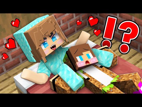 DIAMOND Girl fell in love with DIRT JJ and TRAPPED him in Minecraft ! Maizen Trap Love