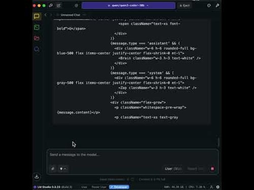 Qwen3-Coder-30B Crushing 73 tok/s on M4 Max 128GB | 152K Context Window Demo | LM Studio #localllm