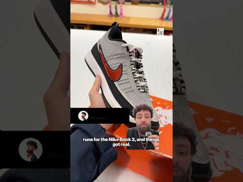 Nike sent MK to face NYC in the Nike Book 2 #complexnews