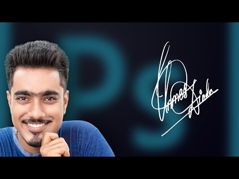 Turn Your Signature Into a Watermark in Photoshop!