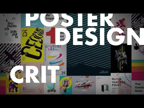 ๐ด Learn Typography Through This Poster Design Critique 2018