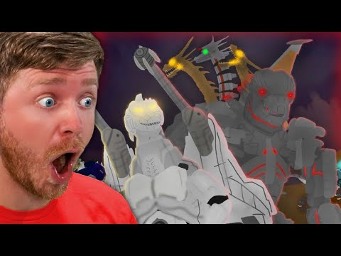MECHAGODZILLA BATTLE ROYALE is AMAZING! (Reaction)