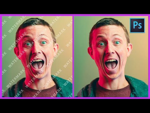 How to Remove WATERMARK in Photoshop