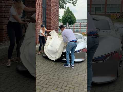 Revealing Batman's Ultimate Hypercar! 🦇 #batman #cars #mercedes