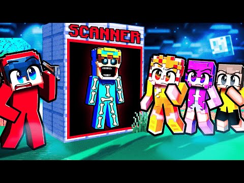 Using a SCANNER to Find My Friends SECRETS in Minecraft!
