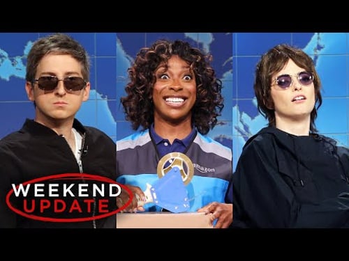 Weekend Update ft. Ego Nwodim, James Austin Johnson and Sarah Sherman - SNL
