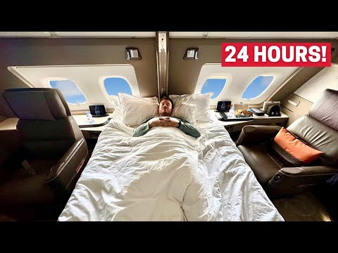 24hrs Flying First Class from Australia to England