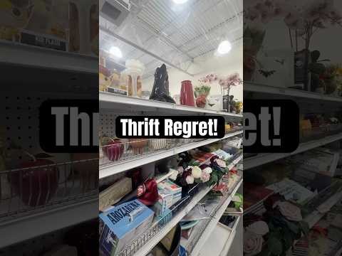 Can’t believe I left this behind! #thriftfinds #thriftstore #vintage