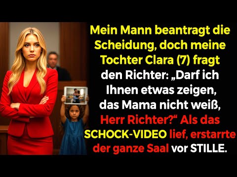 ⚖️Bei der Scheidung zeigte meine Tochter ein Video 📹 – alle Schockiert über den Inhalt...😱