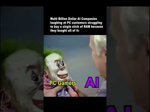 How AI Companies are treating PC Gamers struggling to buy RAM #pcmemes