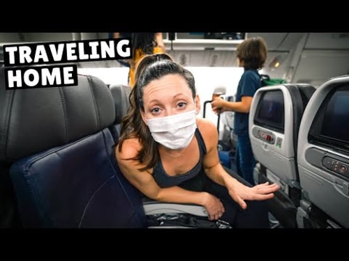 LEAVING ANTARCTICA for the USA (95 hours of travel)