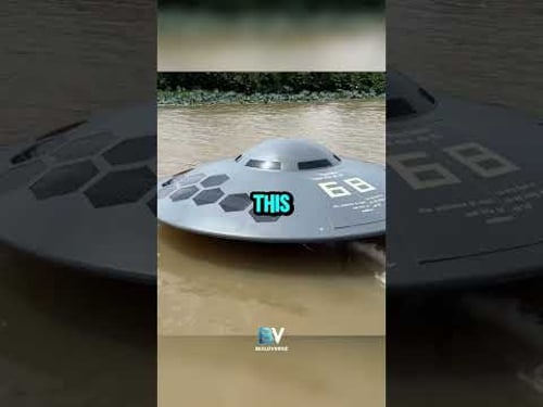 This man build the worlds first working UFO #shorts