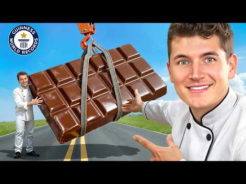 I Made The World's Largest Chocolate Bar