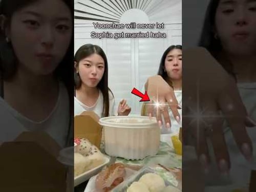 Yoonchae being a jealous girlfriend😅 #katseye #sunchip