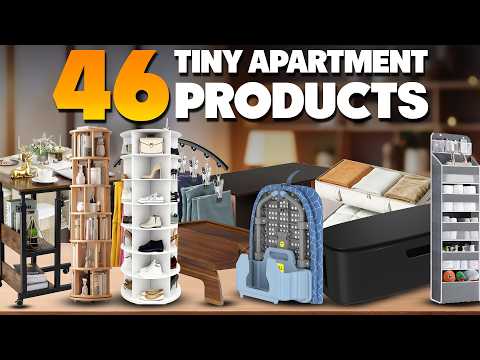 46 Amazon Products So Smart They Transform TINY & SMALL Spaces Instantly
