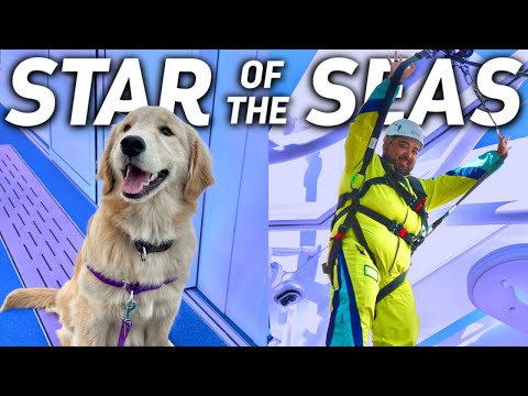 I CONQUERED MY FEARS ON STAR OF THE SEAS! Meeting Sailor The Dog! Royal Caribbean Cruise Vlog!