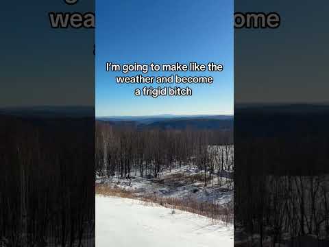 i'm a little bit mean in the #winter