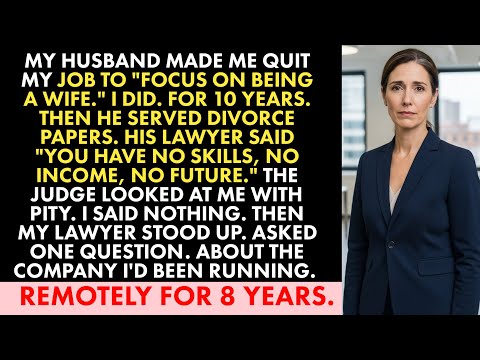 I Quit My Career For My Marriage. After 10 Years, He Filed For Divorce And Called Me Worthless