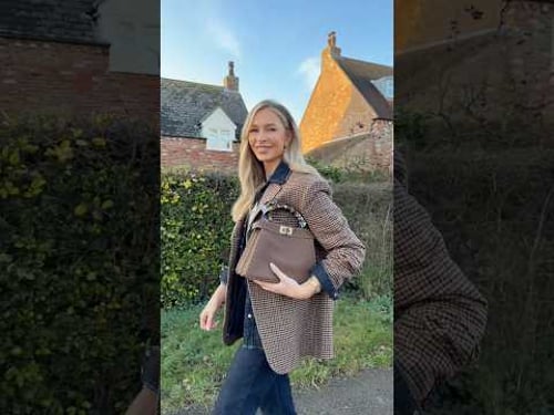 Double denim - elevated 🤍 #winteroutfits #winterstyle #ootd