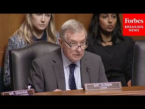 Dick Durbin Leads Senate Judiciary Committee Hearing On Unaccompanied Minors At The Border
