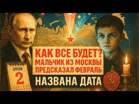 ЭТО МЕНЯЕТ ВСЁ! Мальчик-провидец из Москвы увидел точную дату конца! Рисунок оказался пророческим