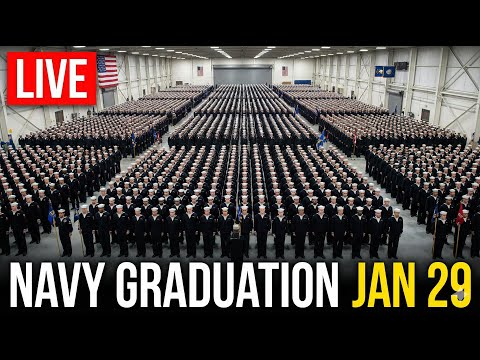 LIVE: U.S. Navy Recruit Training Command Graduation Day | Great Lakes | Jan 29, 2026.