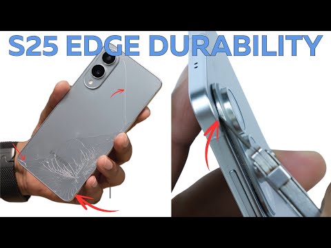 Samsung Said It’s Strong - S25 Edge Durability & Drop Test !