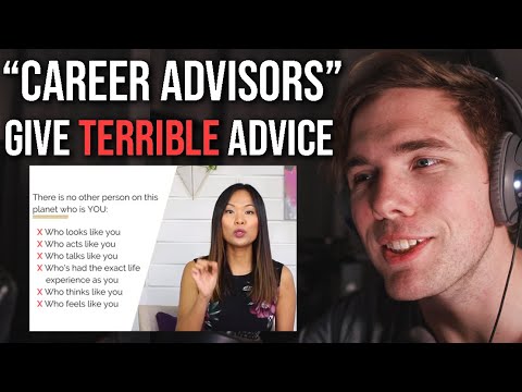 "Career Advisors" Give TERRIBLE Advice - 1st Edition | #grindreel #careeradvice