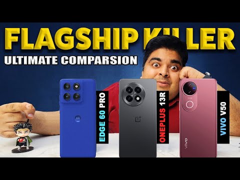 3 Flagship Killers – 1 Winner! Moto Edge 60 Pro vs OnePlus 13R vs Vivo V50🔥UNDER 30k , 35K & 40K